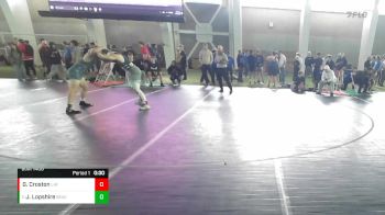 165 lbs Champ. Round 2 - Jaxson Lopshire, Beaver vs Gage Croston, Layton