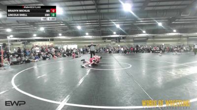 200 lbs Quarterfinal - Bradyn Michlig, Askren Wrestling Academy vs Lincoln Snell, South Side Wrestling Club