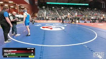 2A-150 lbs Quarterfinal - Seth Needham, Thermopolis vs Cullen Davis, Upton