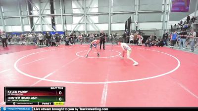 84 lbs 5th Place Match - Kyler Parry, Mt Spokane WC vs Hunter Hoagland, Mat Sense Wrestling