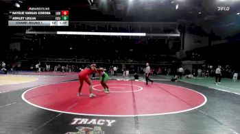 170 lbs Champ. Round 1 - Ashley Leilua, El Camino vs Nayelie Vargas Corona, Lodi