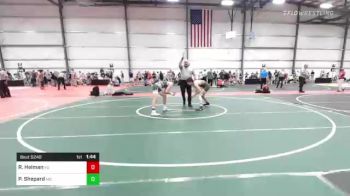 126 lbs Round Of 32 - Ryan Heiman, KS vs Peyton Shepard, MO