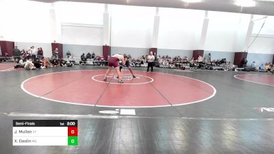 285 lbs Semifinal - Jimmy Mullen, Virginia Tech vs Xaiver Doolin, Morgan State