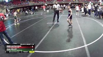 85 lbs Cons. Round 2 - Reed Kotschwar, Norris Wrestling Club vs Kian Kelley, Kearney Catholic Wrestling