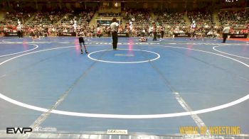 46 lbs Consi Of 16 #2 - Andres Morales, Cory Clark Wrestling vs Trey Sanders, Mat Assassins