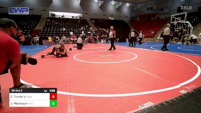 93 lbs Rr Rnd 3 - Ej Turner Jr, HURRICANE WRESTLING ACADEMY vs Jacob Meshaya, Mcalester Youth Wrestling