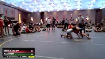 86 lbs Finals (8 Team) - Quentin Jackson, East Kansas Eagles vs Max Corley, MO Outlaws Gold