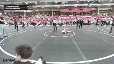 52 lbs 3rd Place Match - Teagan Stearns, Ridge vs Judah Fitzpatrick, Lawrence Elite