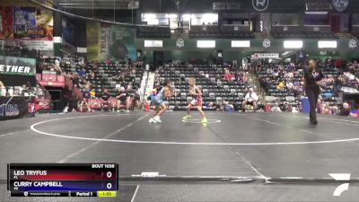 56 lbs Cons. Round 1 - Leo Tryfus, FL vs Curry Campbell, MI