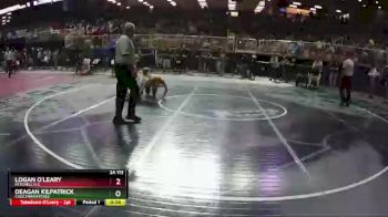 2A 113 lbs Cons. Round 2 - Logan O`Leary, Mitchell H.S. vs Deagan Kilpatrick, Choctawhatchee