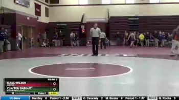 106 lbs Round 2 - Isaac Wilson, Algona vs Clayton Babinat, South Tama County