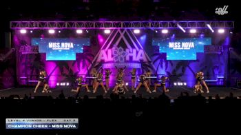 Champion Cheer - Miss Nova [2026 L4 Junior - Flex Day 3] 2026 Aloha Grand Nationals