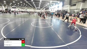 100 lbs Rr Rnd 3 - Ariyelle John, Bear WC vs Rylen Harvey, St. Maries WC