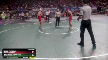 D 2 145 lbs Quarterfinal - Brandt Babineaux, Teurlings Catholic vs Luke Cusachs, Archbishop Rummel