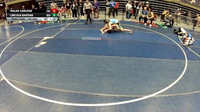 139 lbs 1st Place Match - Nolan Carlson, Champions Wrestling Club vs Lincoln Bastian, Idaho Gold