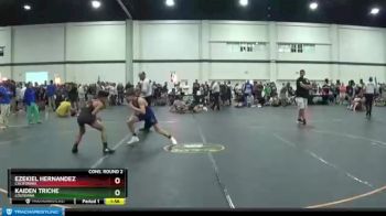 105 lbs Cons. Round 2 - Ezekiel Hernandez, California vs Kaiden Triche, Louisiana