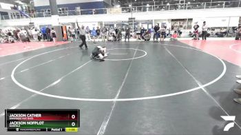 97 lbs Cons. Round 2 - Jackson Cather, Dinwiddie Mat Rats vs Jackson Nofplot, Norfolk