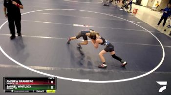 88 lbs Finals (2 Team) - Andrew Granberg, Wayzata vs Samuel Whitlock, Rogers