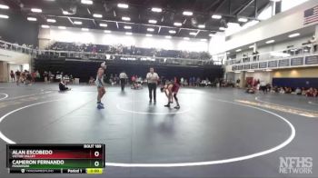 125 lbs Cons. Round 2 - Cameron Fernando, Moorpark vs Alan Escobedo, Victor Valley