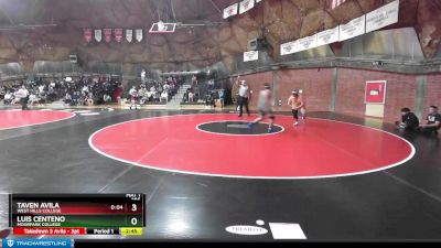 285 lbs Champ. Round 1 - Taven Avila, West Hills College vs Luis Centeno, Moorpark College