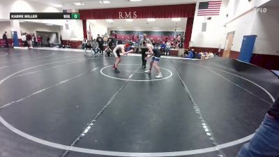 138 lbs Champ. Round 3 - Kabre Miller, Worland vs Hudson Shipton, Douglas