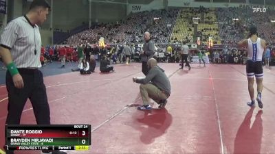 184 lbs Semis & 3rd Wb (16 Team) - Brayden Mirjavadi, Grand Valley State vs Dante Roggio, UMary