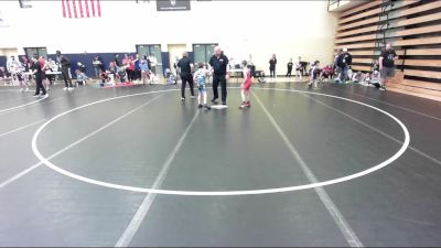 67 lbs Cons. Round 2 - Lukas Benedict, IA vs Gunnar Roffers, WI