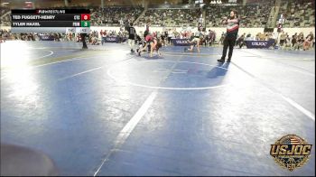 84 lbs Consi Of 8 #1 - Ted Fuggett-Henry, Comanche Takedown Club vs Tyler Haxel, Prime Wrestling