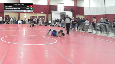 113 lbs Consi Of 8 #1 - Zac Faria, Zac vs Anthony Sateriale, Dedham