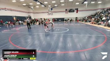 126 lbs Cons. Round 3 - Elsa Delaney, Dripping Springs High School vs Andrea Jaquez, El Paso Hanks