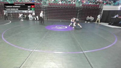 126 lbs Round Of 16 - Adrian Domingo, Southside vs Liam Engblom, May River