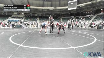 100 lbs Consolation - Jace Henson, Team Nomad vs Blake Holzbaugh, Team Guthrie Wrestling