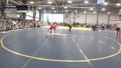 170 lbs Rr Rnd 3 - Tyler Cruise, Misdirection Mat Club - HSB vs Zane Gerlach, Team Shutt Weaver - HSB