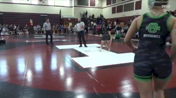 140 lbs Cons. Round 1 - Melanie Bruesewitz, Osage vs Khloee Schmidt, Western Dubuque