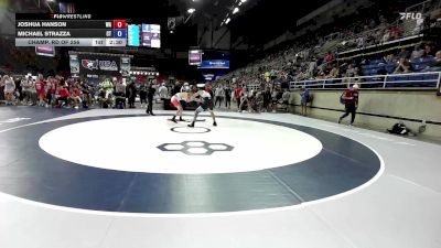 150 lbs Champ. Rd Of 256 - Joshua Hanson, WA vs Michael Strazza, CT