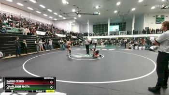 155 lbs Semifinal - Charleigh Smith, Big Piney vs Sammi Cesko, Rawlins