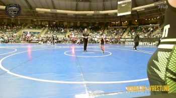 70 lbs Consi Of 8 #2 - Noah Howenstein, Siouxland Wrestling Academy vs Aden Czepa, New Prague Wrestling