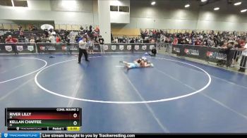 108 lbs Cons. Round 2 - Kellan Chaffee, IA vs River Lilly, IN