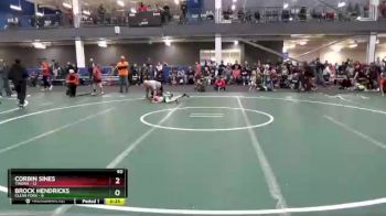 60 lbs Round 5 (6 Team) - Brock Hendricks, Clear Fork vs Corbin Sines, Tinora