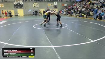 215 lbs Cons. Round 2 - Raphael Marin, South Anchorage High School vs Brody Killian, Service High School Cougars