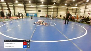 43 kg Rr Rnd 3 - Gabe Oberheim, Steller Trained EMBO vs Jonathan French, Team VAWA