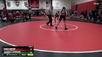 132 lbs Round 3 - Zach Luedtke, Cardinal Community vs Marshall Garrison, Mediapolis