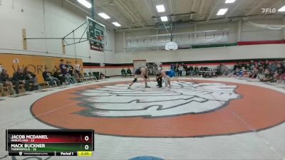 190 lbs Round 5 (6 Team) - Jacob McDaniel, Wheatland vs Mack Buckner, Thermopolis