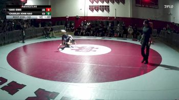 132 lbs 1st Place Match - Kaio Sims, Liberty vs Charles John Hao, Kamehameha Schools- Hawaii Boys