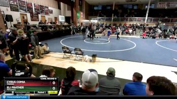 152 lbs Cons. Round 6 - Cyrus Comia, Tahoma vs Eli Prather, Potlatch