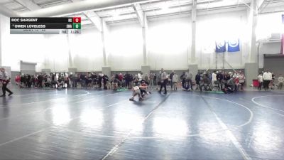 80 lbs Champ. Round 1 - Doc Sargent, North Summit vs Owen Loveless, Sanderson Wrestling Academy