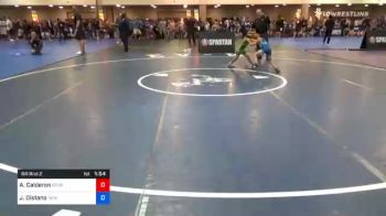 53 kg Prelims - Alessandro Calderon, Georgia vs Joseph Distano, New Jersey