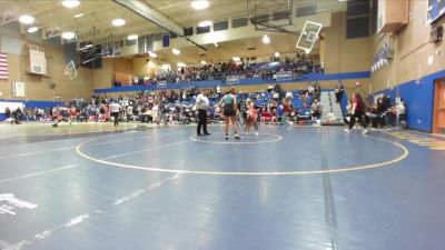 145lbs Cons. Round 2 - Faith Doane, Spanaway Lake (Girls) vs Genesis Kelley, Prairie (Girls)