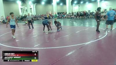 215 lbs Round 6 (10 Team) - Anthony Wright, Palm Bay vs Abdur Bey, Somerset Academy