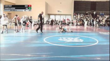 57 lbs Rr Rnd 5 - Liam Wint, Washington Twp - ESC vs Joseph Bader, Triumph Maze ESC